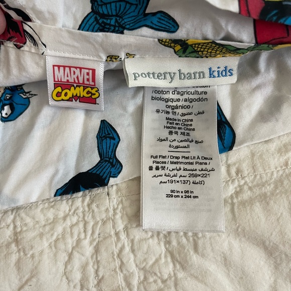 Pottery Barn Kids Marvel full sheet - Picture 4 of 4